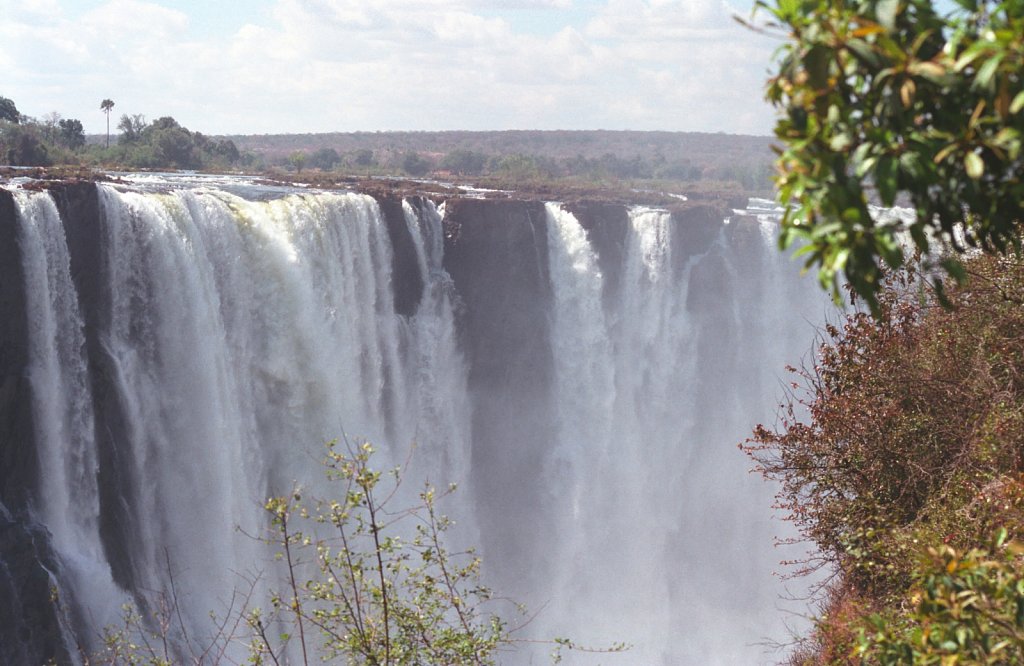 Majestic Victoria Falls in Zimbabwe